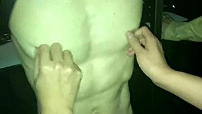 asian hot gay bound in bondage scene