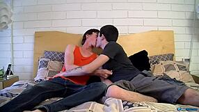 Skinny Homo Jase Bionx Licks Panties Before Gay Sex