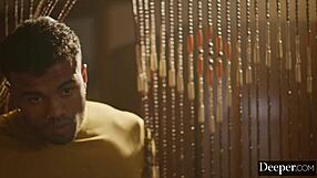 Deeper Kenna Gets Spanked And Flogged In Submission With Big Black Cock