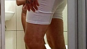 Stepfather Spies on Stepdaughter Masturbating in Bath, Then Fucks Her Ass?