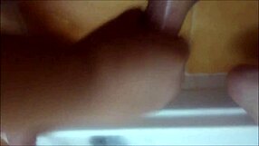 Chubby Gay Man Enjoys Emotional Bath Fun with Handjob and Wanking