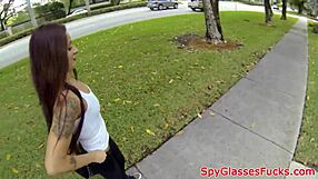 Bigass Babe Bent Over! Pussyfucked with Cum on Ass!