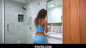 hey, stepbrother dealing with sexy stepsister sarah lace in povsis