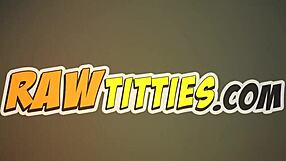 the long cock drills the hairy vagina of the teen brunette outdoors