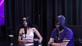 Teen in sheer lingerie confronts man over cuckold remark