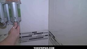 Stepsisters Valentina Jewels and Arietta Adams caught fucking, join stepbrother in taboo threesome?