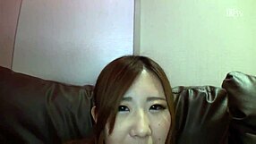 Provocative Asian Wife Blowjob