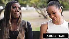 adult time - college babe alexis tae devours longtime crush ana foxxxs clit