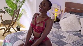 African model begged for a wild fuck during photo session