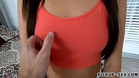 Hot Eurobabe Aubrey Rose Pounded Hard!