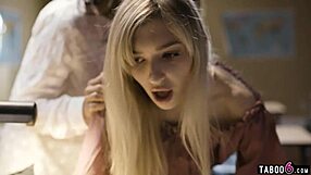 Milf teacher demands intense sex from teen and stepmom