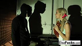 hey elsa jean, why fuck a masked stranger in an alleyway?