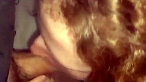 The Curly Redhead SUCKS Passionately