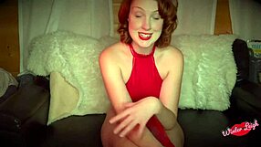 Worship my fat redhead ass and spank it hard in pov