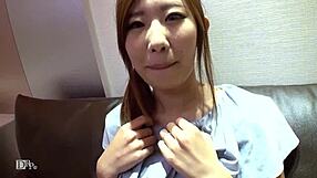 Provocative Asian Wife Blowjob