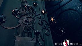 i'm the church man masturbating solo in the cathedral after service