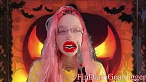 Halloween Gelding Fantasy Hits Hard! Penectomy Play in Wild POV Action