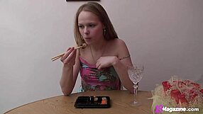 Hey Bianca, why do you look so damn hot eating sushi?