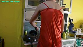 Yo, watch Ditaya force sissy Cam Crest to do the dishes!