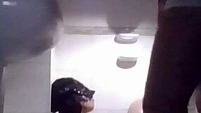 I covered her face with cum, and she begged for more