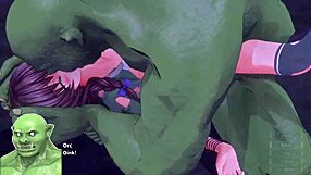Big Orc Caught Ricca In Intense 4K 60FPS 3D Hentai Game With Monster Cock Uncensored Ultra Settings.