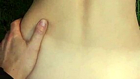 Perfect Body Girl Gets Anal Creampie Outdoor