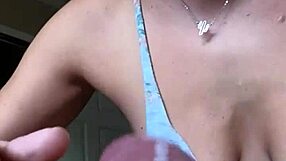 Watch This Sloppy Blowjob and Footjob End in Cum on Toes!