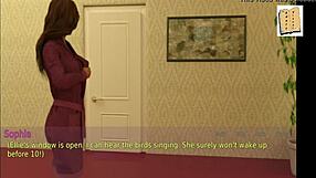 Blonde Milf Wife And Stepmother Play Erotic Game With Big Tits And Ass