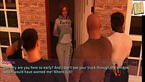 Blonde Milf Wife And Stepmother Play Erotic Game With Big Tits And Ass