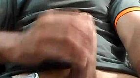 Mature Soloboy Masturbates Intensely