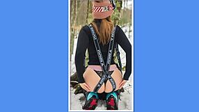 West And Mia Natalia Perform Blowjob And Handjob On Webcam