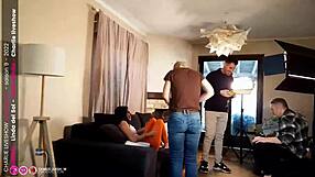 Watch the making of this threesome with Charlie and Linda?