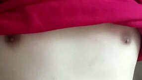 Gay Twink Boy Groping His Chest, But What Happens Next In This Solo Amateur Scene?