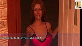 Blonde Milf Wife And Stepmother Play Erotic Game With Big Tits And Ass