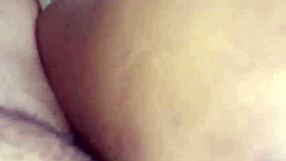 Creamy Ebony Amateur Displays Juicy Body in Homemade Video