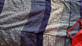 Sperm covered maid's panties