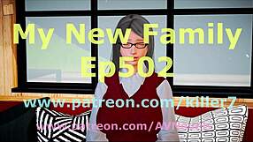 Redhead With Small Tits In My New Family 502