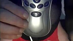Bisexual Crossdresser Mark Wright Cranks Electro T to Max Power!