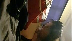 Sexy brunette Teresa performs deepthroat swallow