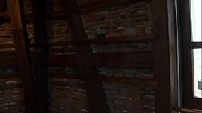 Top View of Sibiu Romania From Above