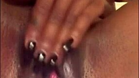 Yo, check this fit black teen gushing like crazy, wanna see more?