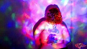 Bbw goddess performs worship dance with oil and ripped clothes