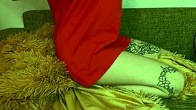 big tits tattooed pussy masturbation solo