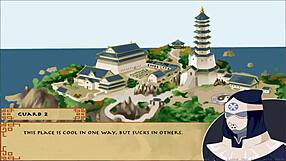 Kyoshi and Yangsen give an amazing blowjob in this hentai scene!