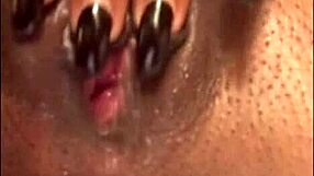 Yo, check this fit black teen gushing like crazy, wanna see more?