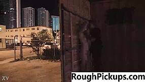 Picked up a sexy girl for rough banging