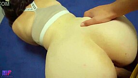 Hey babe, knead that tight pussy with my elastic dick while bent over in leggings