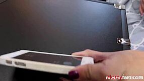 Stepsis can't fuck me hard with blowjob!