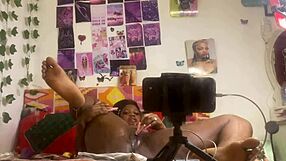 i bent over in doggystyle and fingered my pussy with a dildo while watching myself in the mirror