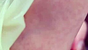 Homemade bisexual gay cum inside condom climax